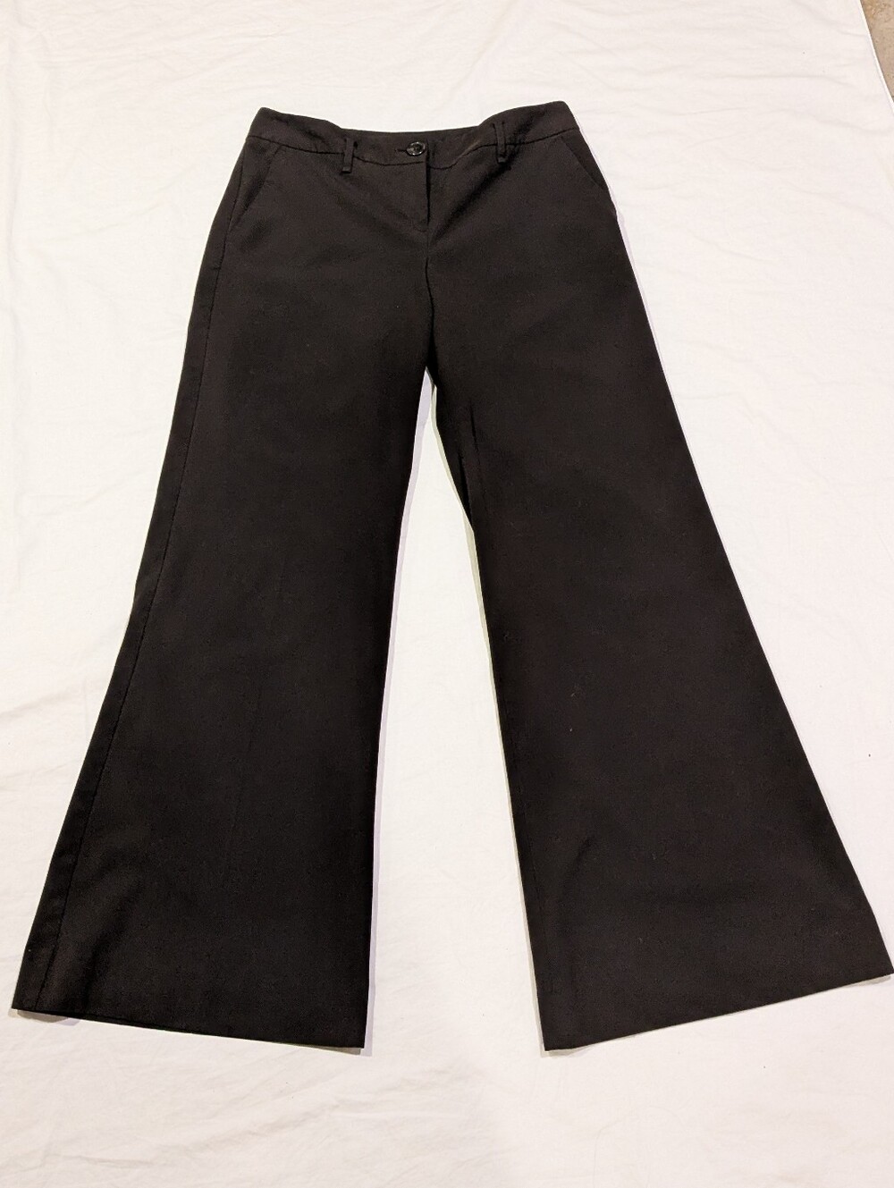 The Limited Cassidy Fit Black Wide Leg Dress Pants
